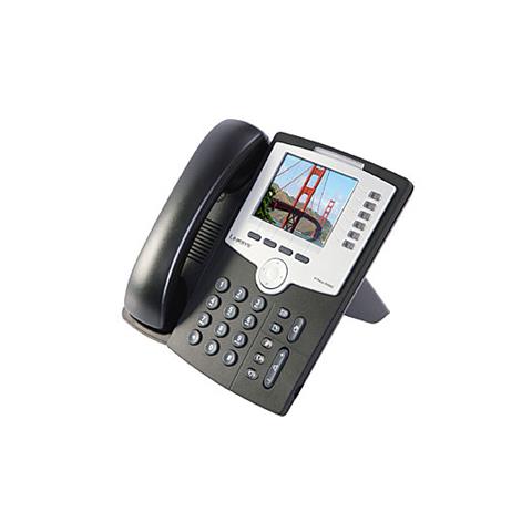 Telefono IP Cisco SPA962 - 6 x Linea totale - VoIP - 2 x Rete (RJ-45) - Colore - SIP Protocol (s)  - Foto 1