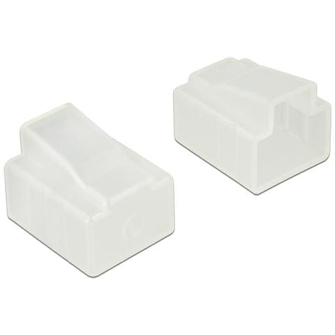64016 RJ-45 Trasparente 10pezzo (i) copripresa elettrica - Foto 1