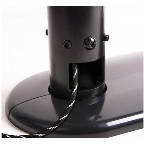 Supporto per doppio pavimento / soffitto B-Tech Heavy Duty, 200 kg max, Nero - Foto 2