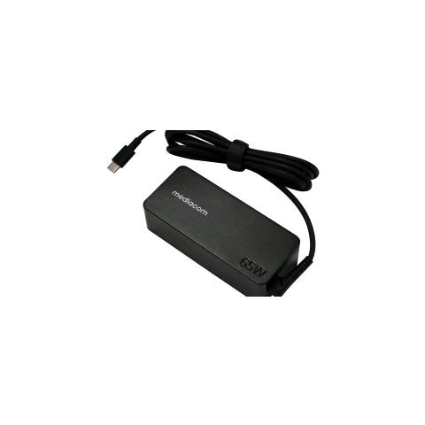 Md-a180 Charger 65w Alimentatore Automatico Type-c Per Notebook /smatphone /tablet 5v / 9v / 12v / 15v / 20v 3.25 A 65 W - Foto 1