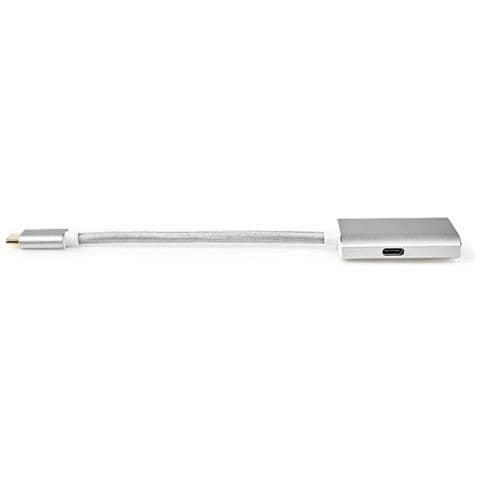 Cctb64480al02 Cavo E Adattatore Video 0,2 M Usb Tipo-c Displayport Argento - Foto 2