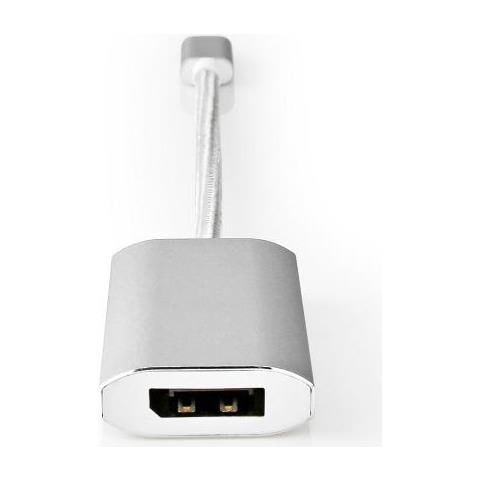 Cctb64480al02 Cavo E Adattatore Video 0,2 M Usb Tipo-c Displayport Argento - Foto 3