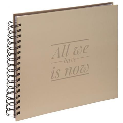 Rally Album Fotografico E Portalistino Marrone 100 Fogli 10 X 15 Rilegatura A Spirale - Foto 1