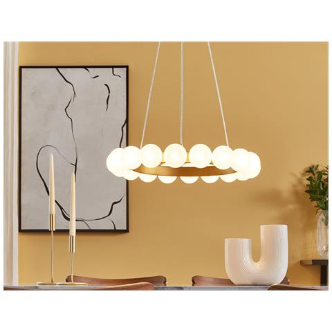 Lampadario Georges Metallo Oro - Foto 1