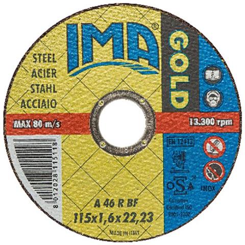 Disco Per Ferro Gold Piano D 115x1,6 Mm - Foto 1