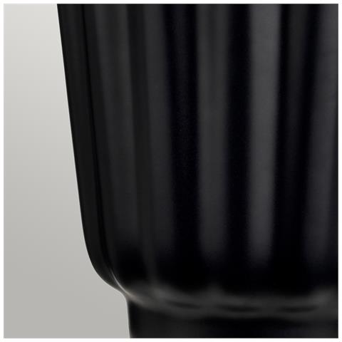 Lampada Da Scrivania Contemporanea Bexley Porcellana Nero Ottone 1 Luce E27 - Foto 4