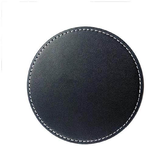 Set Di 10 Cuscinetti Termoisolanti In Pelle Pu Black - Foto 2