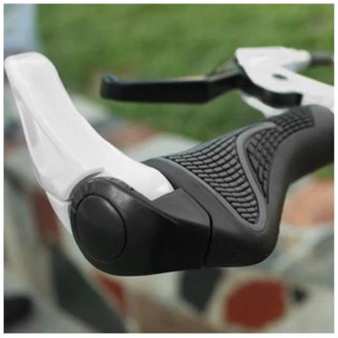 Manopole Per Manubrio Da Mountain Bike White - Foto 2