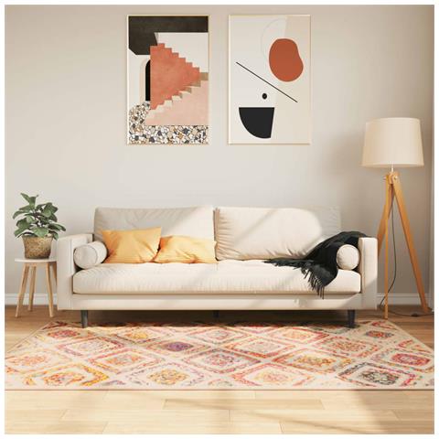 Tappeto Lavabile Multicolore 120x180 Cm Antiscivolo - Foto 1