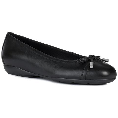 D Annytah Black Scarpe Basse Pelle Di Mucca Scarpe Donna Nero Eu 36, D927nd 00085 C9997 - Foto 2