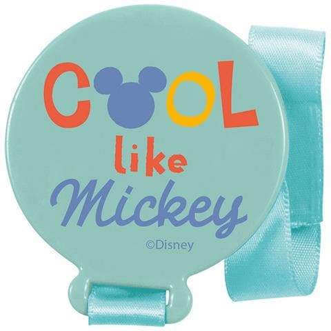 Porta Ciuccio Mickey Mouse In Plastica Alimentare Per Bambini. - Foto 1