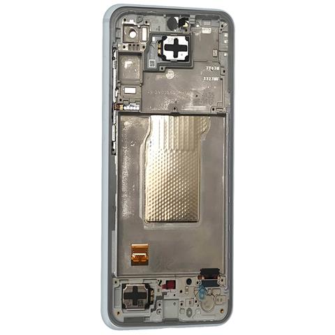 Lcd + Frame Galaxy A35 Pacchetto Servizio Originale, Azzurro - Foto 4