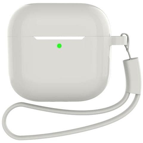 Custodia Per Airpods Con Portachiavi E Accessori Transparent Airpods Pro 2 - Foto 1