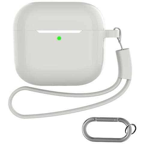 Custodia Per Airpods Con Portachiavi E Accessori Transparent Airpods Pro 2 - Foto 2
