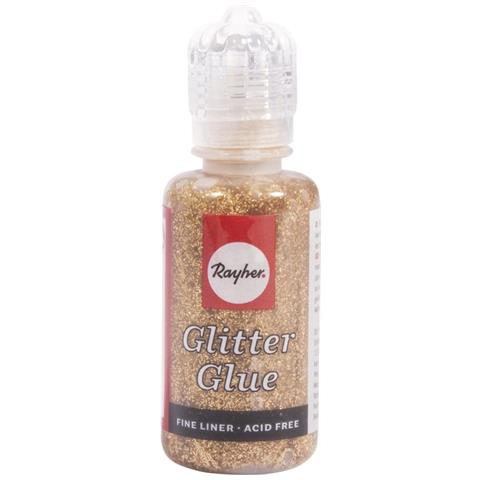 Glitter Glue Colla Con Glitter Oro Brillante 20ml - Foto 1