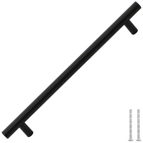 Maniglie Per Mobili 5pz Nere 192mm In Acciaio Inox - Foto 3