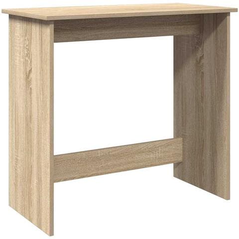 Scrivania Rovere Sonoma 80x40x75 Cm In Legno Multistrato - Foto 2