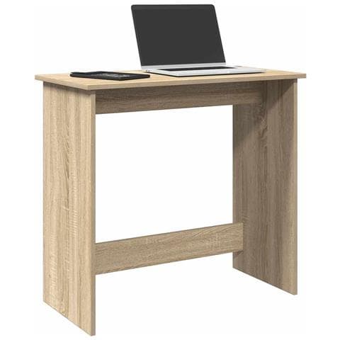 Scrivania Rovere Sonoma 80x40x75 Cm In Legno Multistrato - Foto 1