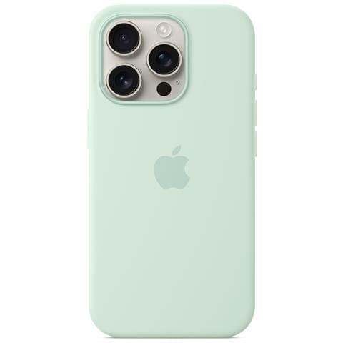 Custodia MagSafe in silicone per iPhone 16 Pro - Acquamarina - Foto 2