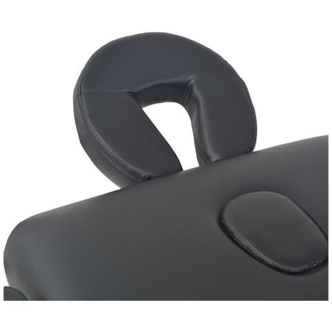 Lettino Da Massaggio 3 Zone Pieghevole Spessore 10 Cm Nero - Foto 8