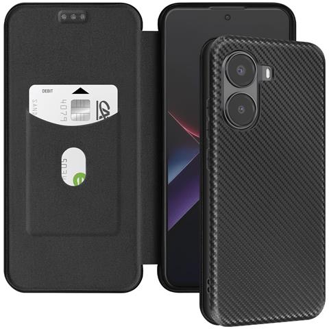 Cover Carbonio Xiaomi Poco X7 Pro Porta-carte Supporto Video - Foto 2