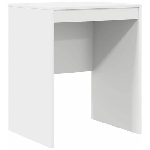 Scrivania Bianca Legno ingegnerizzato 60 x 50 x 76 cm Durevole - Foto 1