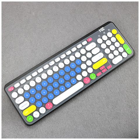 Pellicola In Silicone Per Tastiera Logitech K780 Blue - Foto 2