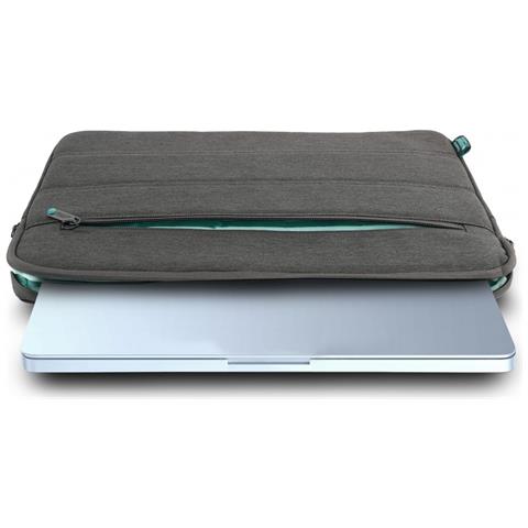 ELS16UF borsa per laptop 40,6 cm (16") Custodia a tasca Verde, Grigio - Foto 4