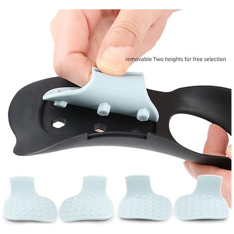 Plantari Ortopedici Regolabili Per Piede Piatto, Supporto Arco Plantare - 1 Paio Black+blue M - Foto 5