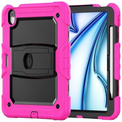 Custodia Per Ipad Pro 3/2/1 11” Con Supporto E Alloggiamento Per Stilo Rosa - Foto 1