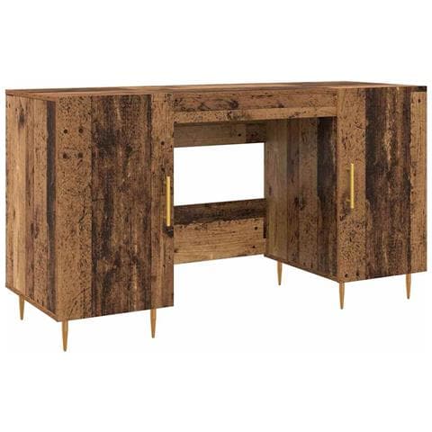 Scrivania Legno vecchio 140 x 50 x 75 cm Legno multistrato - Foto 1