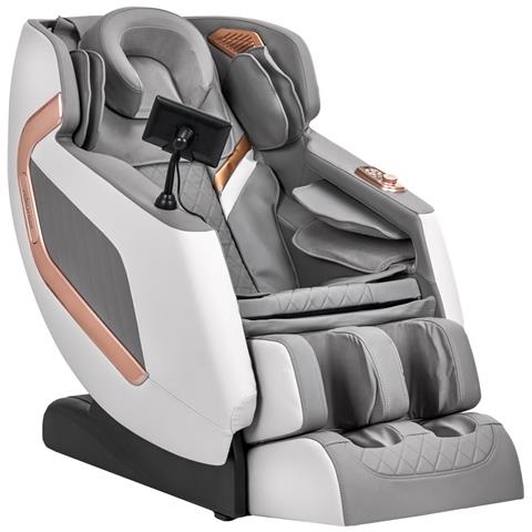 Poltrona massaggio Classic 802A bianco-grigio - Foto 1