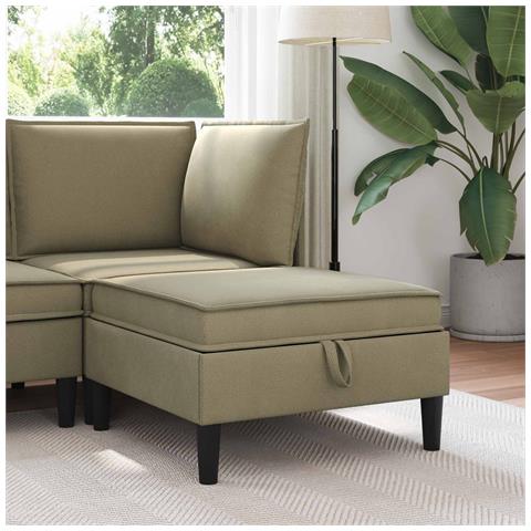 Pouf con Storage Cachi Velluto - Foto 2