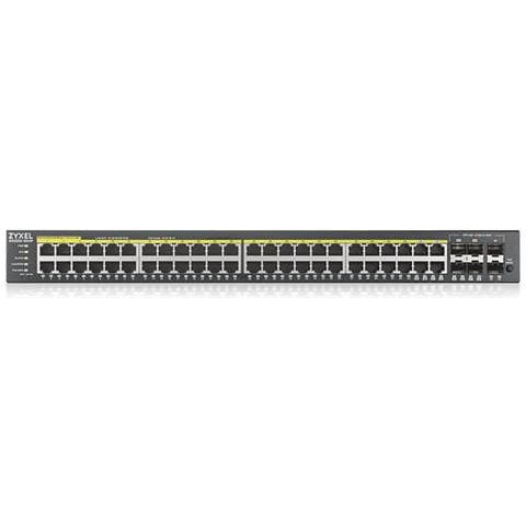 GS2220-50HP-GB0101F switch di rete Gestito L2 Gigabit Ethernet (10/100/1000) Supporto Power over Ethernet (PoE) Nero - Foto 4