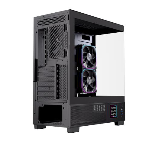 EXCS-PR-51DR-B computer case Midi Tower Nero - Foto 2