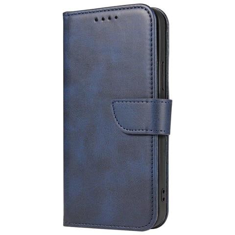 Custodia Magnetica, Elegante Custodia Pieghevole Con Funzione Supporto Per Xiaomi Redmi Note 11 Pro+ 5g (cina) / 11 Pro 5g (cina) / Mi11i Hypercharge / Poco X4 Nfc Blu - Foto 1