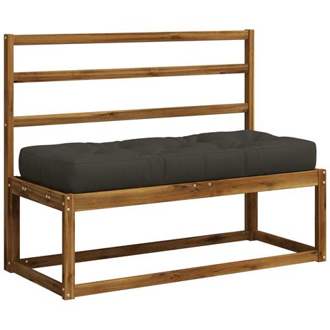 Cuscino per Pallet VIANEN 100% Poliestere Antracite - Foto 2