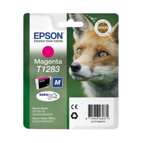 C13T12834020 Cartuccia Ink Originale Magenta per Epson Stylus BX305F Capacità 140 Pagine - Foto 1