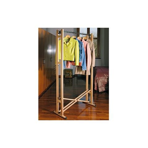 Appendiabiti Pieghevole Richiudibile - Modello Snake 90 Noce - Foto 2