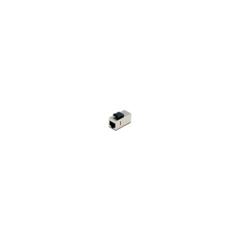 Adattatore Passante 2X8 Poli Rj45 Schermato Cat. 6 Con Ganci Per Pannelli - Foto 1