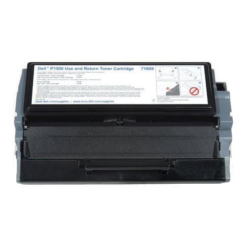 593-10007 Toner Originale Nero per Dell P1500 Capacità 3000 Pagine - Foto 3