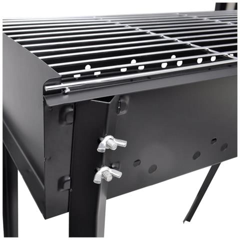 Supporto Per Bbq A Carbonella Forma Quadrata 75 X 28 Cm - Foto 4