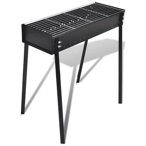 Supporto Per Bbq A Carbonella Forma Quadrata 75 X 28 Cm - Foto 1