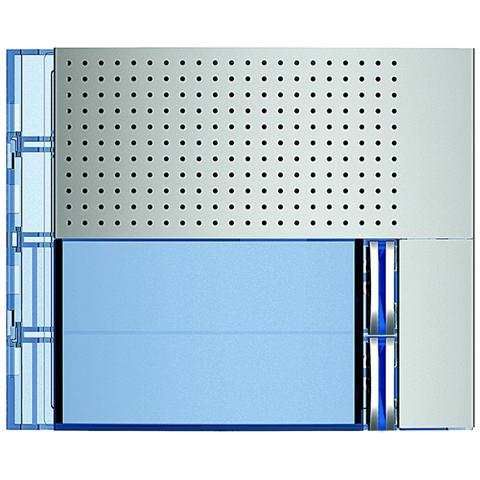 Frontale Fonico Base Con 2 Pulsanti Di Chiamata Su Fila Singola Sfera New Finitura Allmetal - Foto 1
