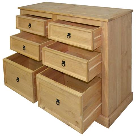 Credenza Pino Messicano Gamma Corona 110x43x81 cm - Foto 2