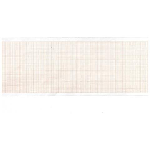 ROTOLO CARTA TERMICA ECG - griglia arancione - 210 mm x 20 m - Foto 2