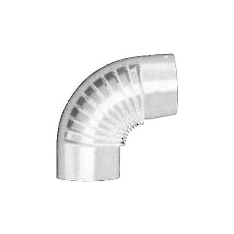 Gomito Smaltato - Ø Cm 12 90° Bianco - Foto 3