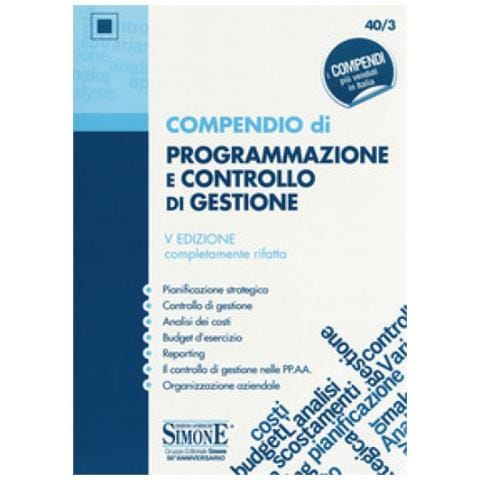 Compendio Di Programmazione E Controllo Di Gestione - Foto 1