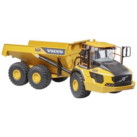 Camion Benne 02455 - Autoribaltabile A60h Volvo, Colore Giallo, 2455 - Foto 1