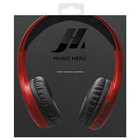 Cuffie stereo regolabili con padiglioni morbidi e microfono integrato, wireless V5.0, tasti per chiamate e gestione musica - Foto 4